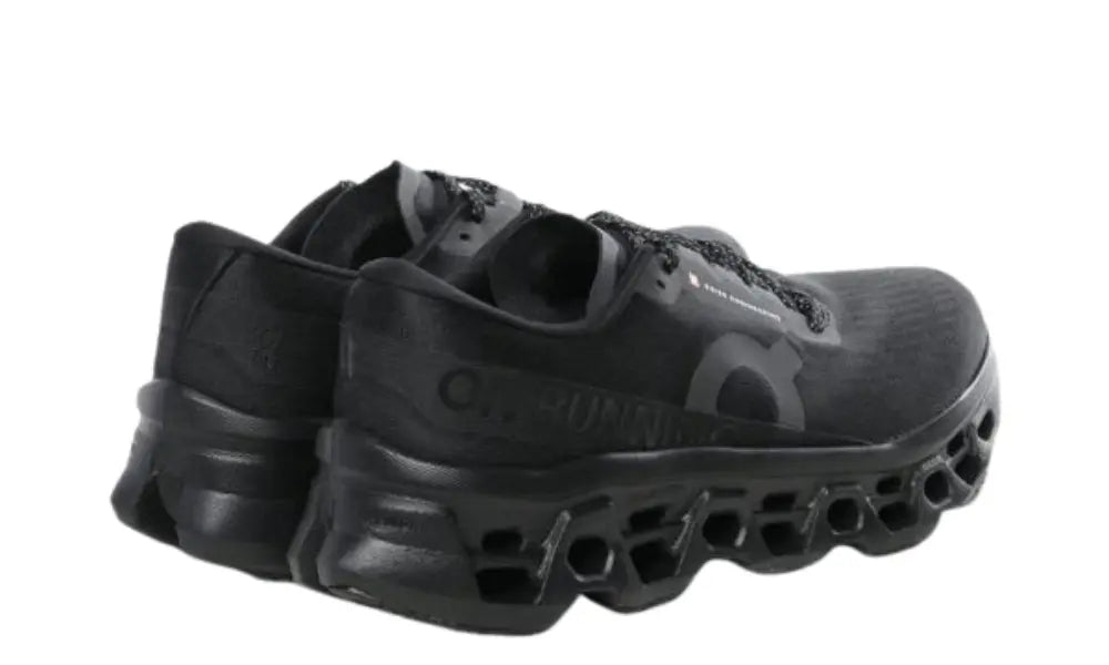 On Cloudmonster 3 running  Black
