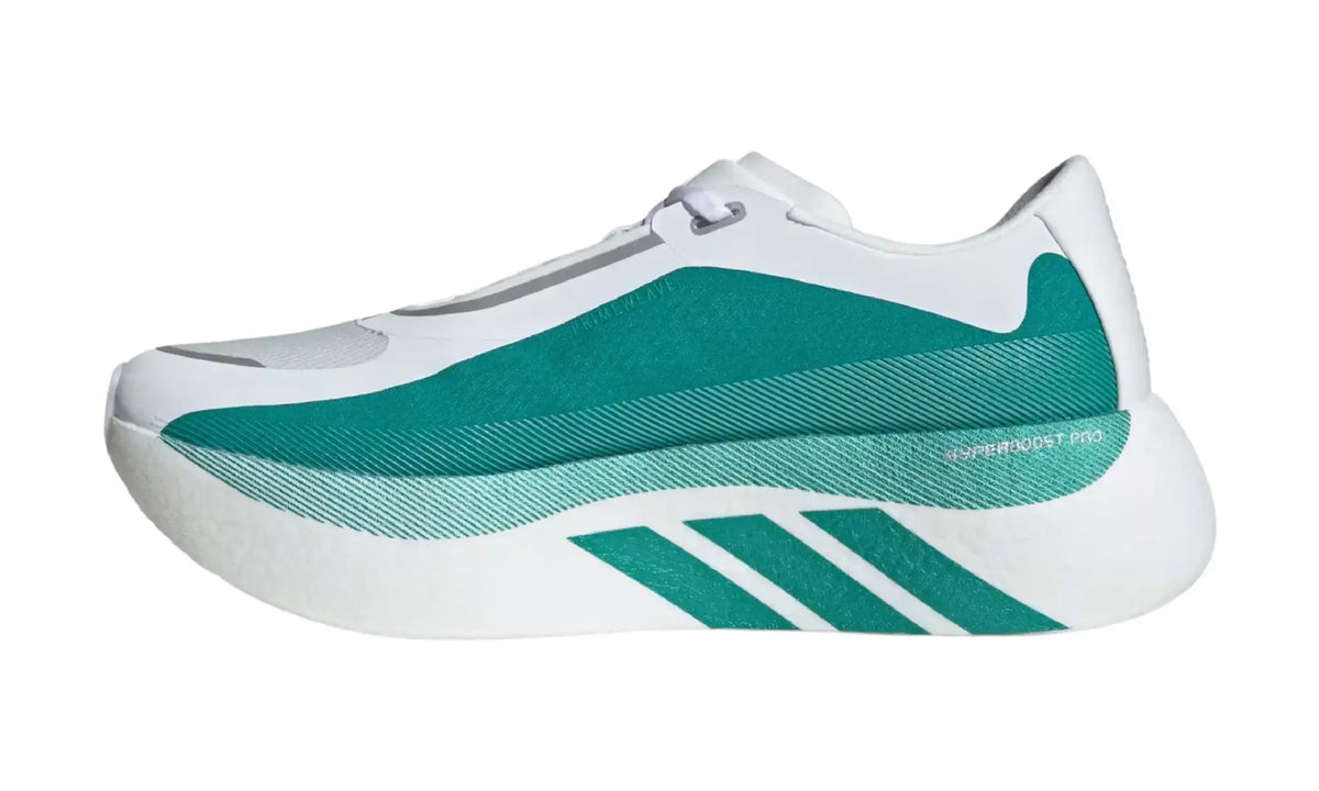 Adidas Adizero Cloud White Pure Teal unisex sneakers – opposite side profile