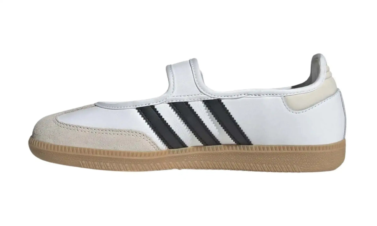 Adidas Samba Jane Cloud White Alumina Core Black women's sneakers – opposite side profile