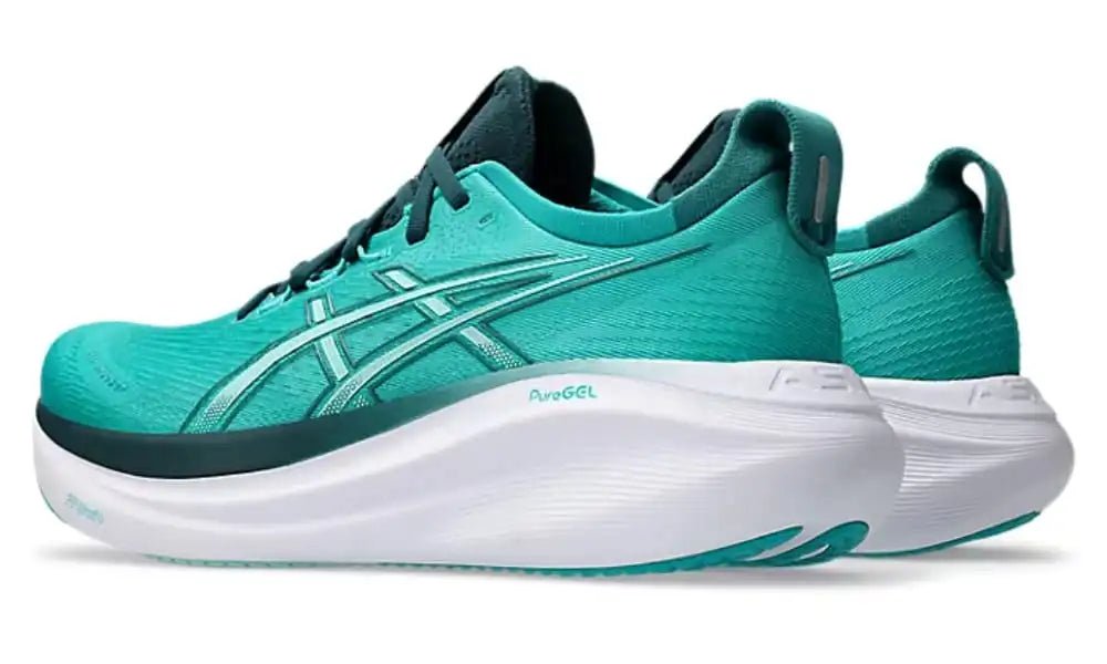Asics Gel Nimbus 27 "Wave Teal/Saxon Green" - Global Choice UAE