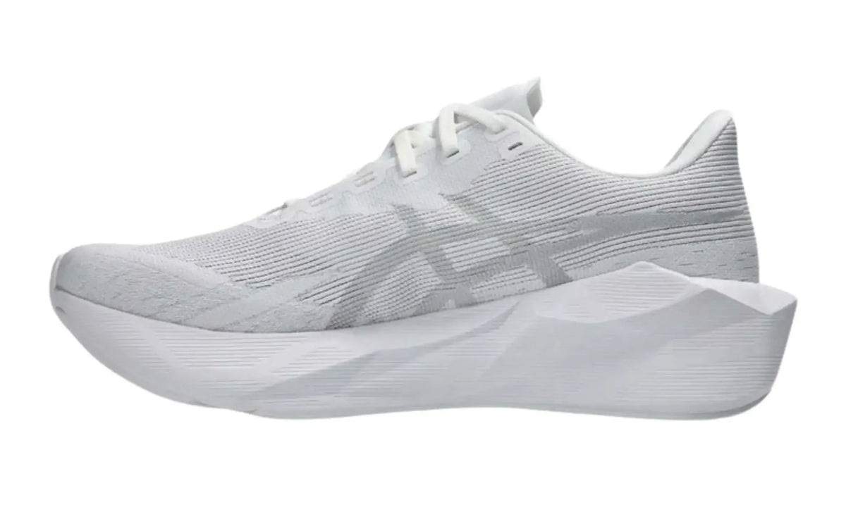 ASICS NOVABLAST 6 White/White sneaker, opposite side view