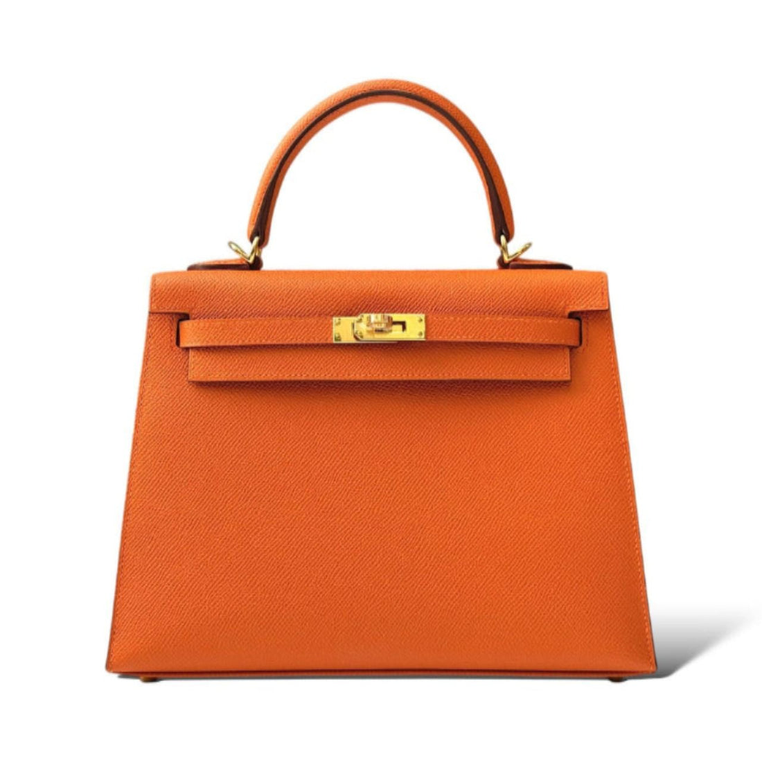 Authentic Hermes Kelly 25 in Iconic Orange - UAE Exclusive! Own the Classic Bag Now - Global Choice UAE