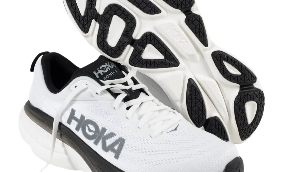 Hoka One One Bondi 8 ‘White/Black’🤍🖤 - Global Choice UAE