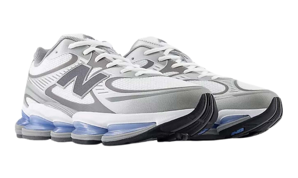 New Balance ABZORB 2000 White Grey Blue opposite side view