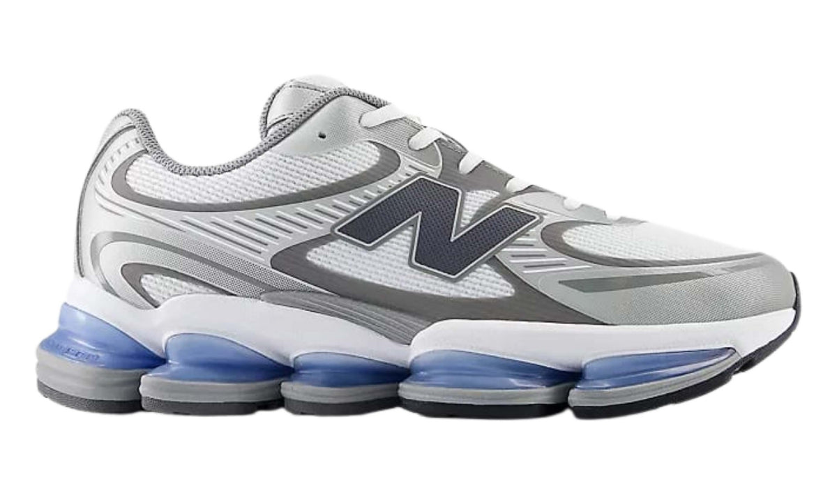 New Balance ABZORB 2000 White Grey Blue side view