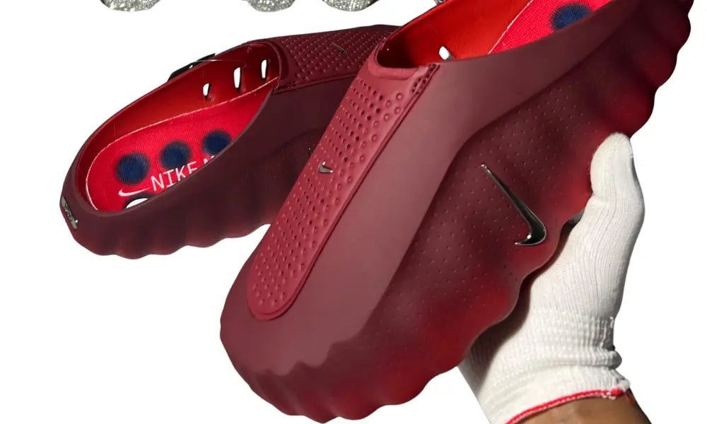 Nike Mind 001 mules in the Solar Red ❤️ - Global Choice UAE