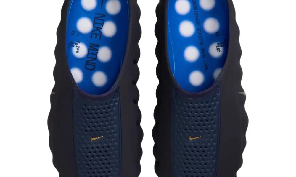 Nike Mind 001 Pregame Mules Blackened Blue. 🖤💙 - Global Choice UAE