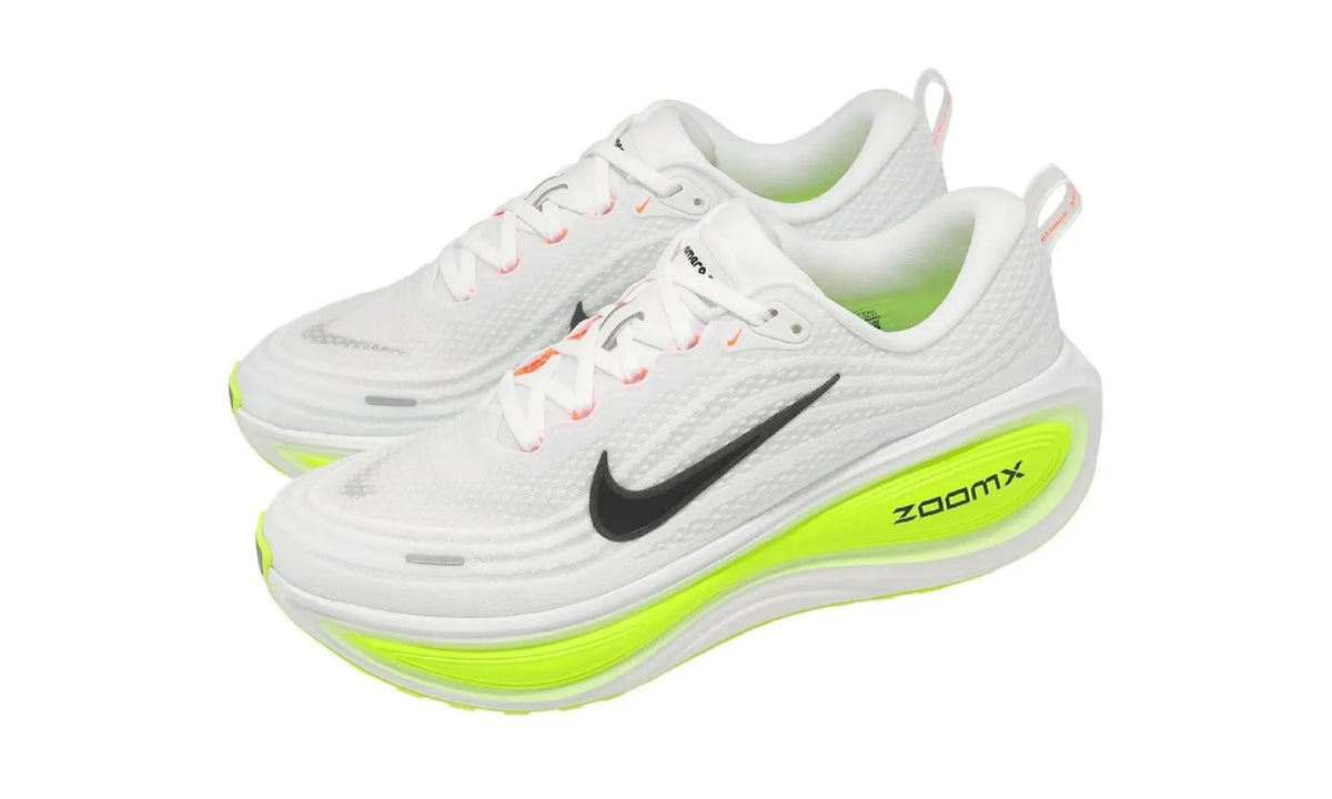 Nike Vomero Plus White Volt Barely Volt Black outer side view