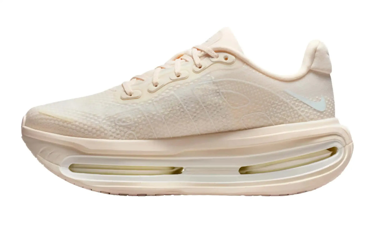 Nike Vomero Premium Chalk sneaker in cream and white, opposite side view