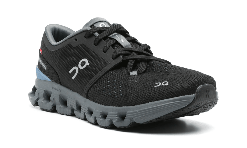On Cloud X 4 “Feather | Black” – High - Performance Training & Running Shoes - Global Choice UAE