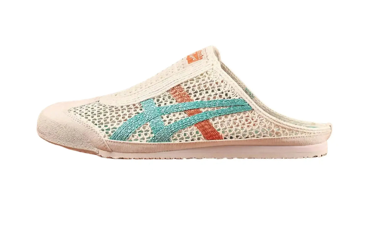 Onitsuka Tiger Mexico 66 Sabot Cream Sea Glass unisex mule, opposite side view
